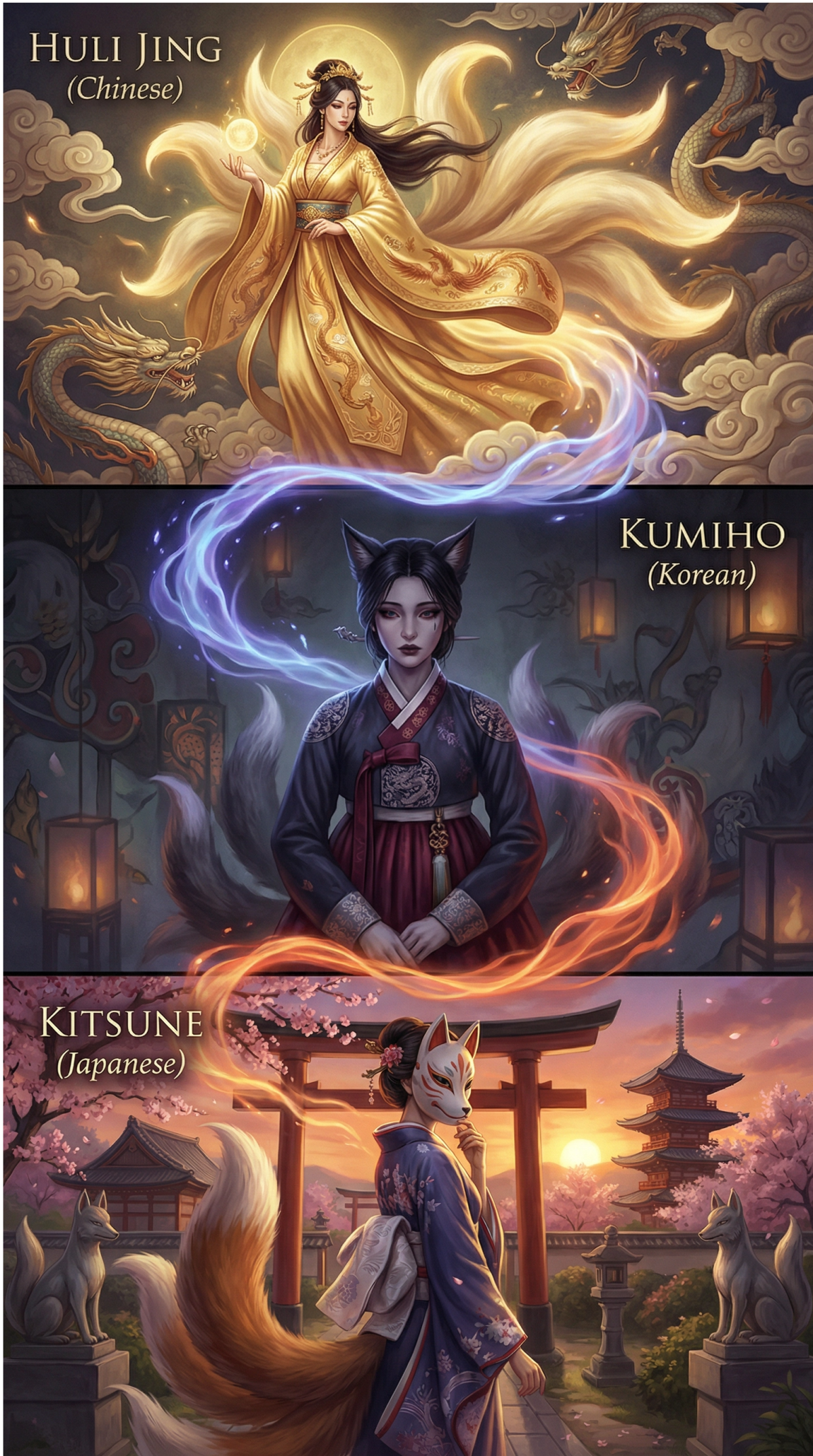 A Dança da Raposa: Uma Jornada Pelos Múltiplos Rostos da Raposa de Nove&nbsp;Caudas